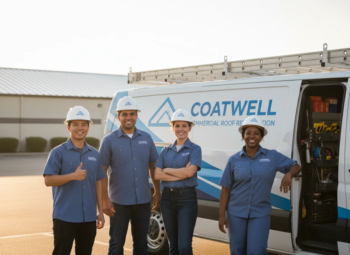 Commercial roof coating company in Freeland, WA